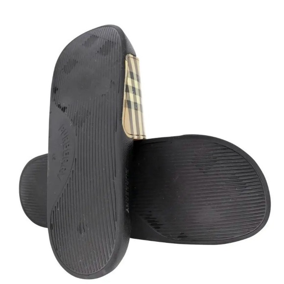 New Burberry Men's Furley Vintage Check Slide Sandals  No Box - Picture 12 of 12